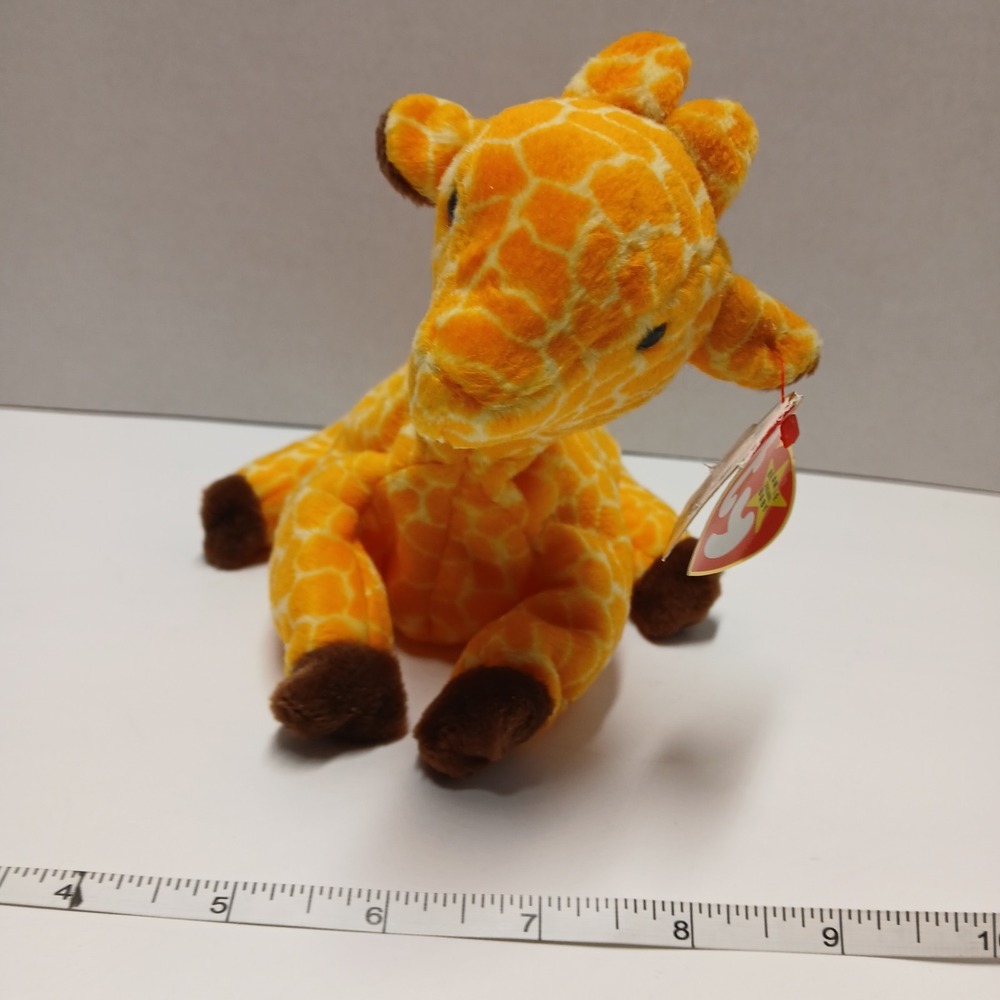 TY Beanie Baby - TWIGS the Giraffe (7 inch)